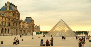 Pyramid Louvre Paris