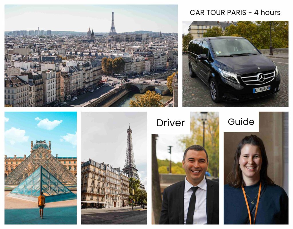 Car Tour Paris Enjoy Paris landmarks in 4 hours with Private