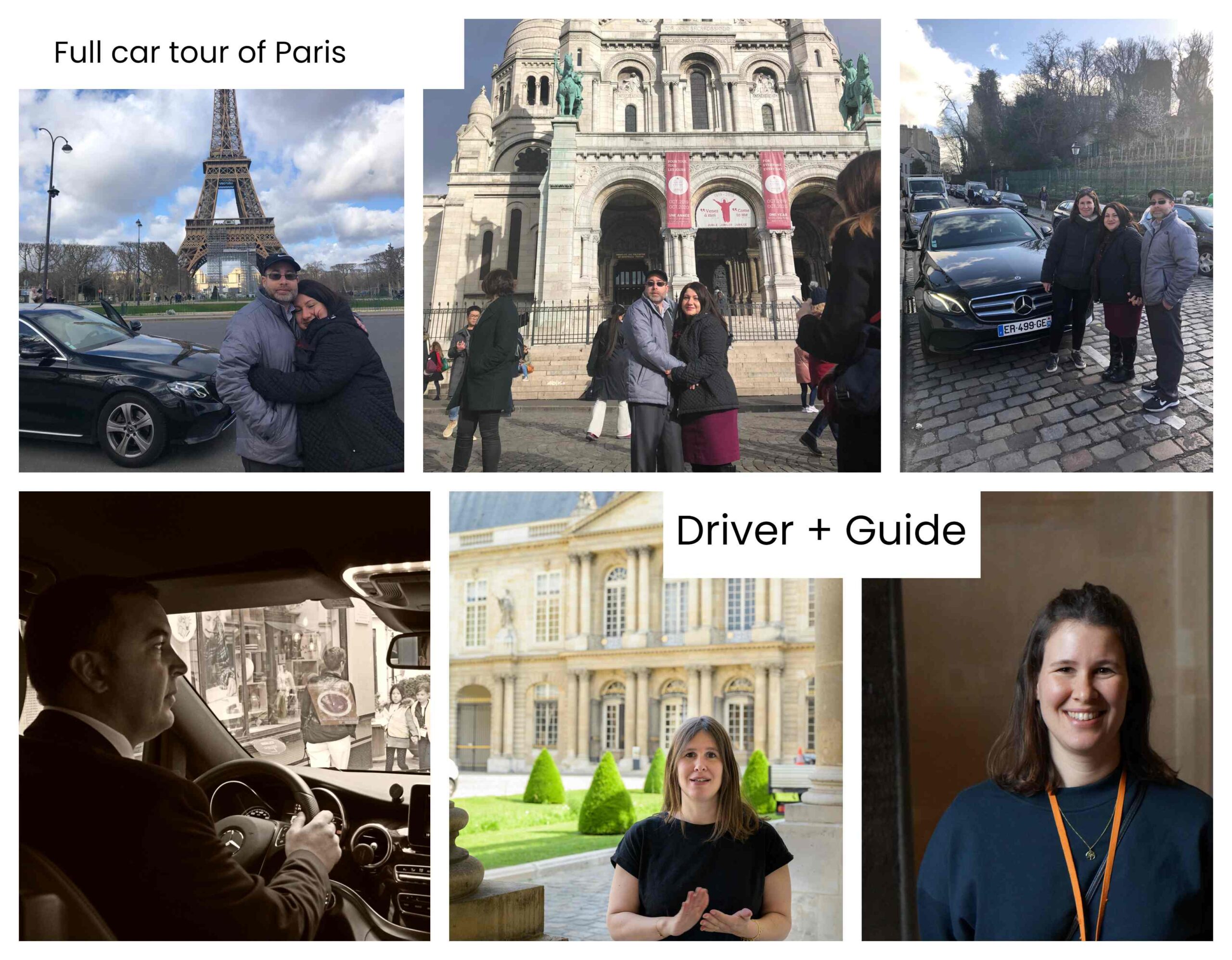 complete car tour paris with sam