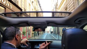 city tour with sam in Paris open windows